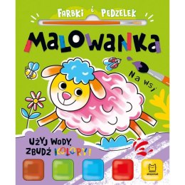 Książka dla dzieci Użyj wody, zbudź kolory! Na wsi Aksjomat