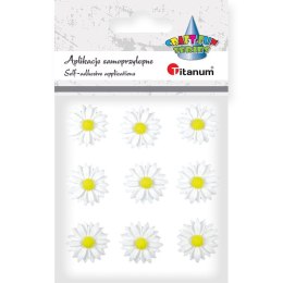 Kwiaty Craft-Fun Series samoprzylepne z żywicy Titanum (18BR-51)