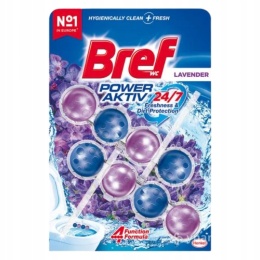 Bref power activ Lavender zawieszka do WC 3x50g