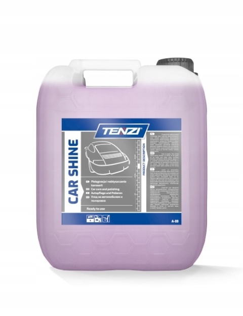 TENZI Car Shine - Spray do samochodu - Nabłyszczający - Do usuwania rys - 5L