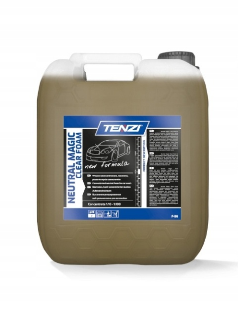 TENZI NEUTRAL MAGIC FOAM CLEAR - Piana aktywna do mycia aut - 5L