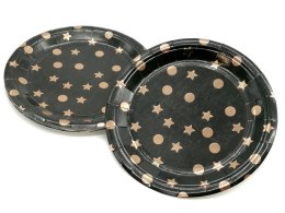 Talerz jednorazowy papier śr. 180mm 10 szt One Dollar (312135)