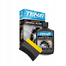 TENZI OPONA PLASTIK - Środek do konserwacji opon - Innowacyjne mleczko - Środek do konserwacji plastików - 0,3L