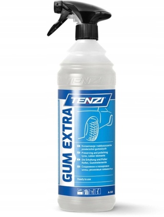 TENZI GUM EXTRA - Środek do konserwacji opon - Preparat do konserwacji opon, gum, uszczelek - 1L