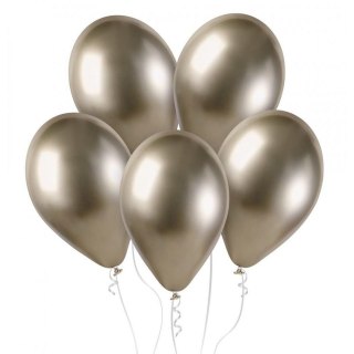 Balon gumowy Shiny 13 cali, 50 sztuk złoty 5cal Godan (GB120/85)
