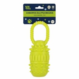 Gadżet Zabawka dla psa Beczka 20 cm z uchwytem zielona Trik Roll (560863)