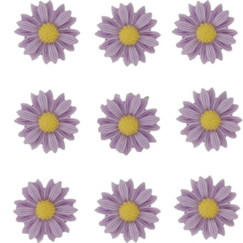 Kwiaty Craft-Fun Series samoprzylepne z żywicy Titanum (18BR-52)