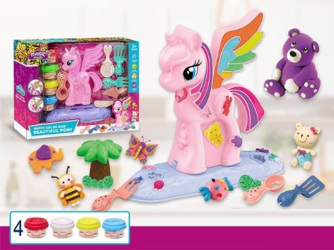 Masa plastyczna dla dzieci Jednorożec mix Bigtoys (BPLA1153)