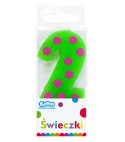 Świeczka urodzinowa PIKER GROCHY URODZINOWE Godan (SWCG2-MM)
