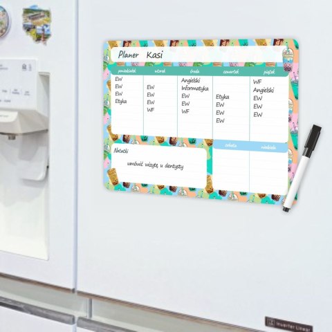 Zestaw szkolny Bubble tea 4 el. Biurfol (KPL-NADRUK-01-37)