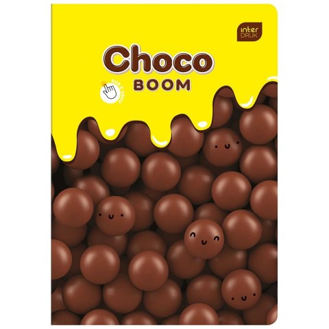 Zeszyt zapachowy CHOCOLATE A5 32k. 70g krata Interdruk (ZE32#ZAPCHO)