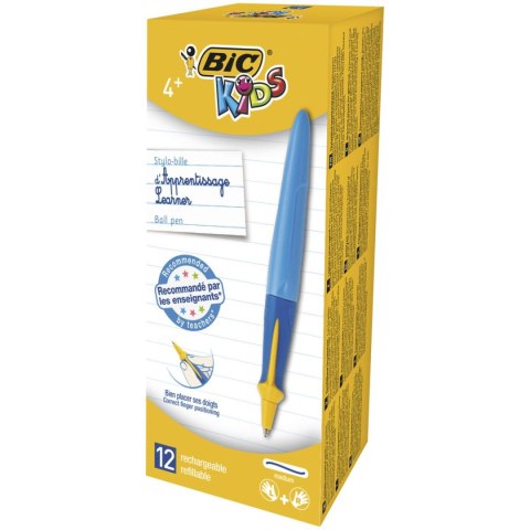 Długopis olejowy Kids wkład niebieski 1,0mm Bic (918457)