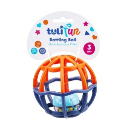 Grzechotka GRZECHOCZĄCA PIŁKA miks 3 kolorów Tuli Fun (TF30140)