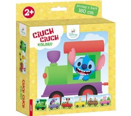 Książka dla dzieci Disney Maluch. CIUCH CIUCH. Kolory Ameet (POC 9202)