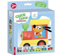 Książka dla dzieci Disney Maluch. CIUCH CIUCH. Zwierzaki Ameet (POC 9201)