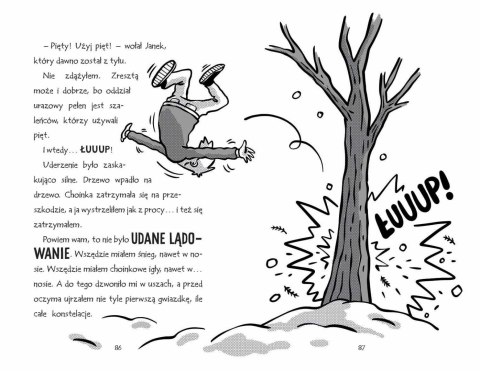 Książka dla dzieci Tomasz Niefart. Pechowych Świąt Aksjomat