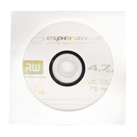 Płyta DVD+R Esperanza 4,7GB x 16 w kopercie (1120)