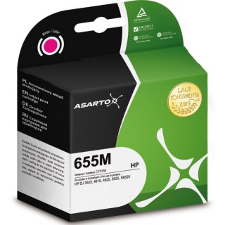 Tusz (cartridge) alternatywny HP Asarto (AS-H655MG)