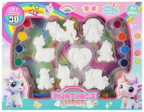 Zestaw kreatywny dla dzieci jednorożce do malowania Mega Creative (572598)