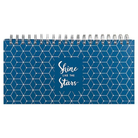 Kołozeszyt (kołonotatnik) 1/2 A4 108k. 100g linie Pukka (3024-GLE)