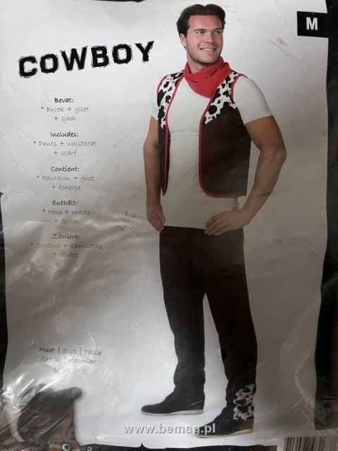 Kostium dla dorosłych, Kowboja M Bemag