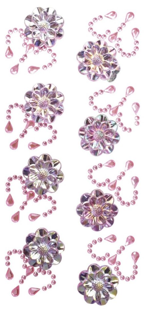 Kryształki Craft-Fun Series kwiaty różowe Titanum (25BJ033141-2)