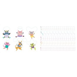 Książka dla dzieci Szlaczki. Wstęp do nauki pisania Aksjomat