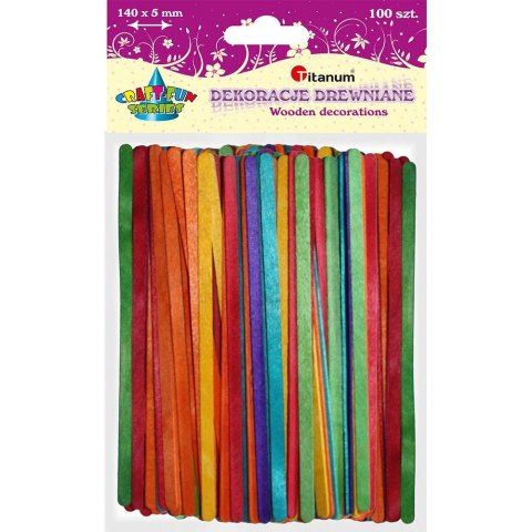 Ozdoba drewniana Craft-Fun Series patyczki Titanum (BG021C)