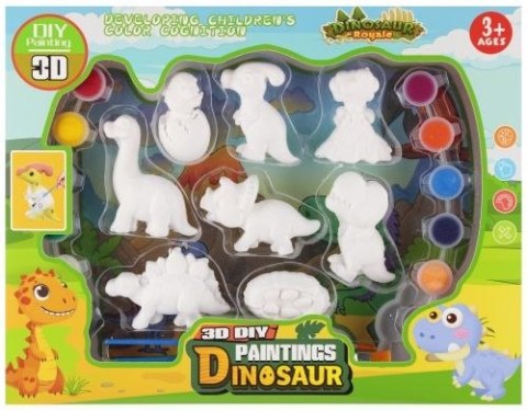 Zestaw kreatywny dla dzieci dinozaury do malowania Mega Creative (572599)