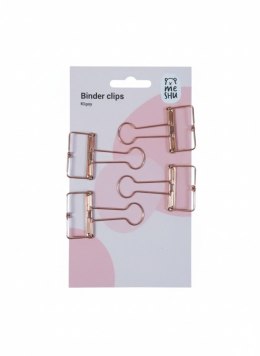 Klipsy do spinania dokumentów metal 4 szt 32mm Berlingo (328211)