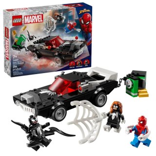 Klocki konstrukcyjne Marvel Super Heroes Spider-Man kontra muscle car Venoma Lego (76309)