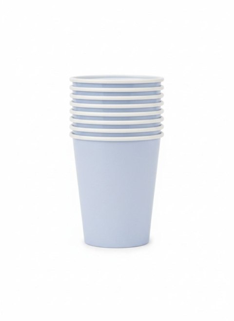 Kubek jednorazowy Monocolor light blue papierowe papier 250ml Paw (PC8000705)