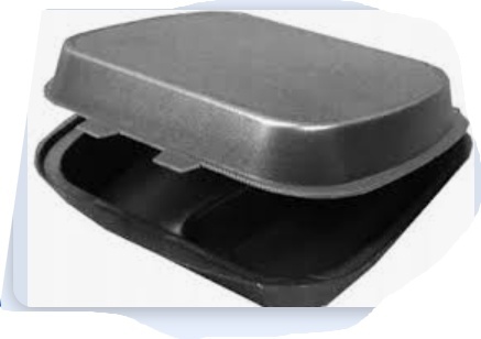 Menu BOX HP4 dwudzielny A'125 czarny