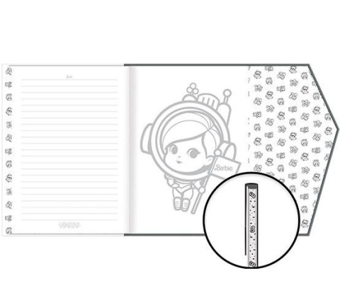 Notes (notatnik) Notes Barbie A4 Ameet (NOB 1102)
