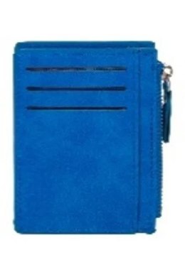 Portfel na karty kobaltowy Antra