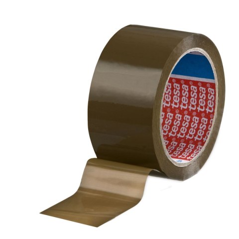 Taśma pakowa Solvent 48x66 [mm x m] brązowa Tesa (04263-00156-07TS)