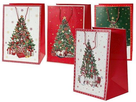 Torba prezentowa z motywem świątecznym [mm:] 320x260x 100 Adar (628861)