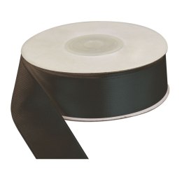 Wstążka Craft-Fun Series satynowa 25x25 [mm x m] czarna Titanum (6/25/27)