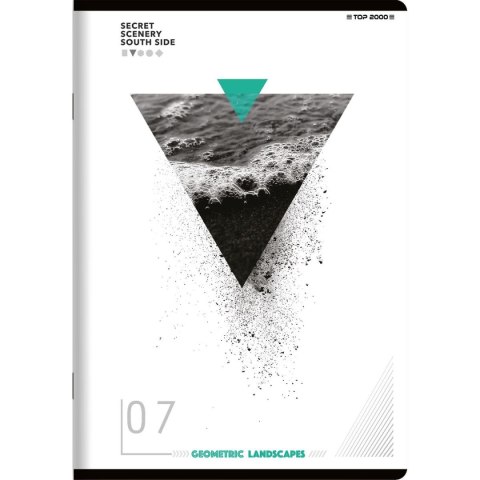 Zeszyt GEO/ PLANET A5 60k. 70g linia TOP-2000 (400169438)