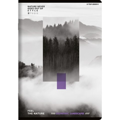 Zeszyt GEO/ PLANET A5 60k. 70g linia TOP-2000 (400169438)