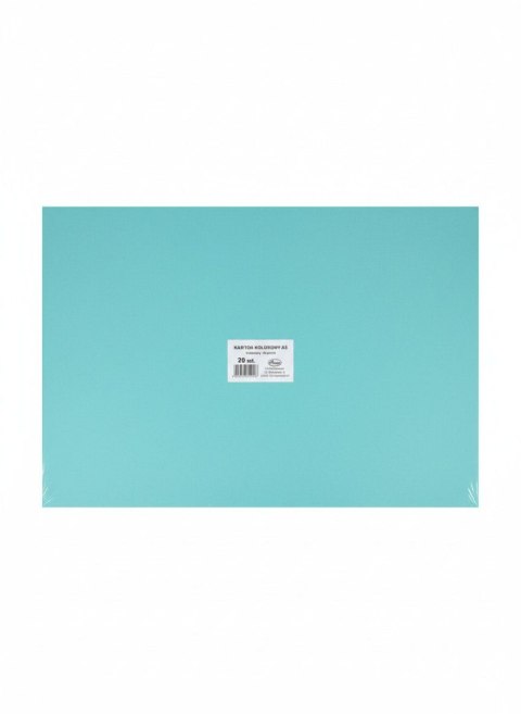 Brystol A3 turkusowy 160g 20k Protos