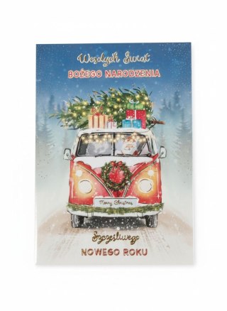 Kartka składana Karnet B6 BN Świąteczny Ogródek B6 Henry (5908451981518)