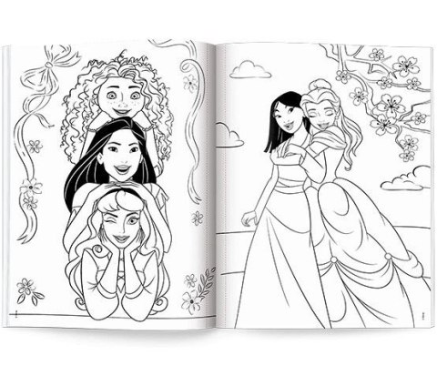Książka dla dzieci Disney Księżniczka. Megakolorowanka Ameet (KOLB 9103)