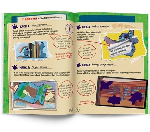Książka dla dzieci Stitch. Detektyw na tropie Ameet (DET 9101)