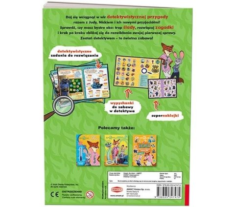 Książka dla dzieci Zwierzogród 2. Detektyw na tropie Ameet (DET 9102)