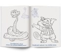 Książka dla dzieci Zwierzogród 2 Kolorowanka z Naklejkami Ameet (NA 9142)