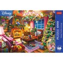 Puzzle Premium Plus Świąteczna chatka Disney 1000 el. Trefl (10916)