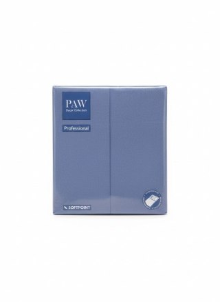 Serwetki Softpoint Unicolor granatowy bibuła [mm:] 320x380 Paw (PUNP000005)
