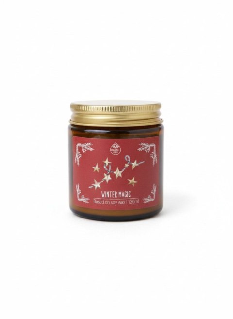 Świeczka ozdobna Smell me Winter Magic 120 ml czerwona Pavoncella (5906492907795)