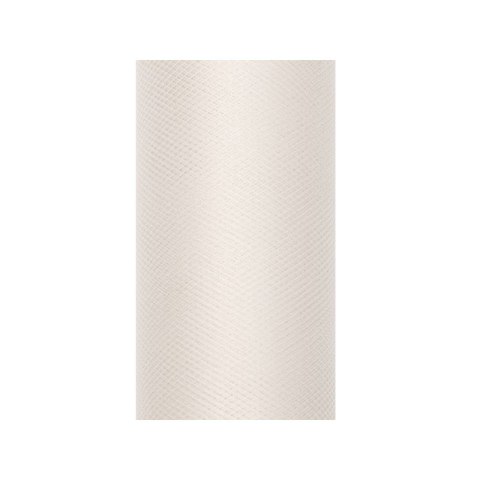 Tiul tiul 160x9 [mm x m] KREMOWY JASNY Partydeco (TIU15-079)